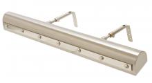 House of Troy TR24-SN/PN - Traditional 24" Plug-In Picture Lights with Rivet Motif (Ball & Strap)