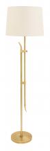 House of Troy W400-AB - 61" Windsor Adjustable Floor Lamps in Antique Brass
