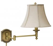 House of Troy WS761-AB - Wall Swing Arm Lamp in Antique Brass