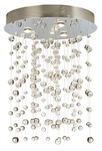 Stone Lighting CH513CRPCGL5 - Chandelier Cascade Clear Polished Chrome LED GU10 3x5W