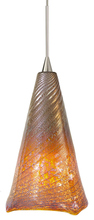 Stone Lighting PD166LVBZX3M - Pendant Swirl Lava Bronze GY6.35 Xenon 35W Monopoint Canopy