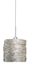 Stone Lighting PD537SIPNX3M - Pendant Coil Short Silver Polished Nickel Hal G4 35W 700lm Monopoint