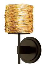 Stone Lighting WS537GOPNX3 - Wall Sconce Short Coil Gold Polished Nickel Hal G4 35W 700lm