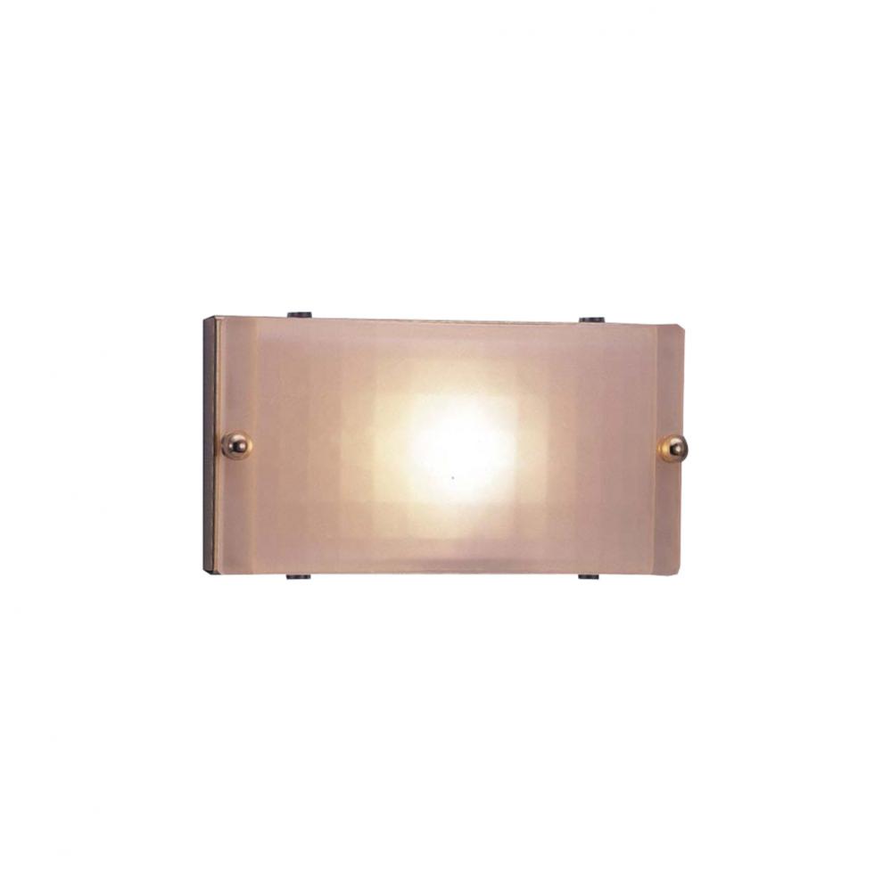 PLC 1 Light Sconce Gem Collection 1801 PB