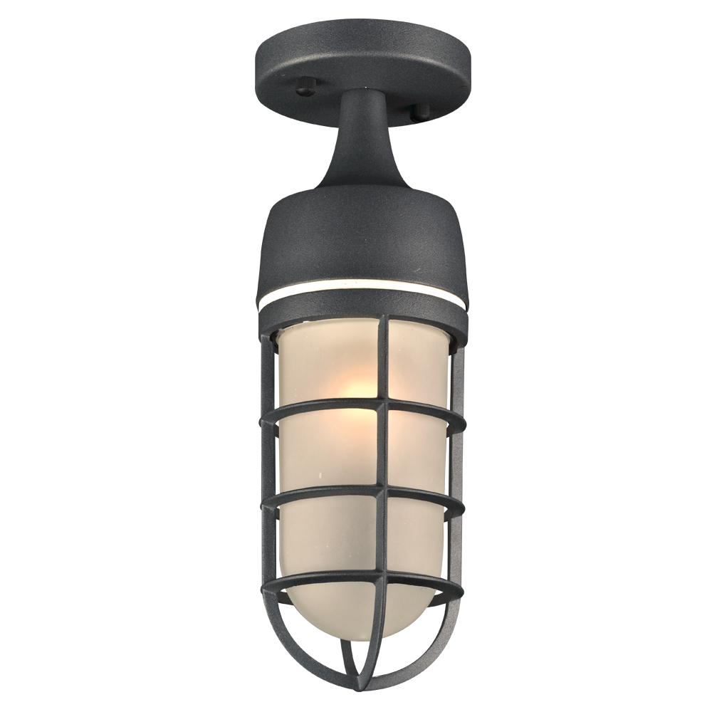 1 Light Outdoor Fixture Cage Collection 8052BZ
