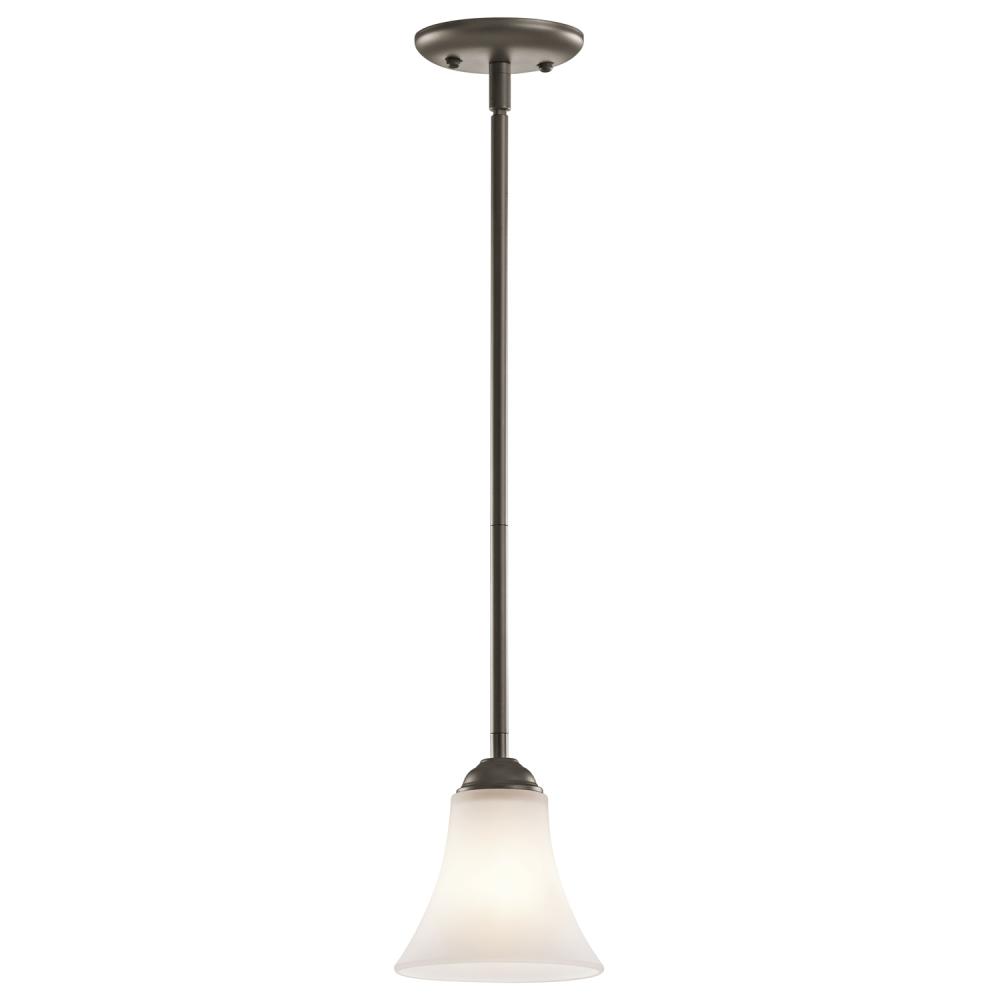 Keiran™ 6&#34; 1 Light Mini Pendant with LED Bulb Olde Bronze®