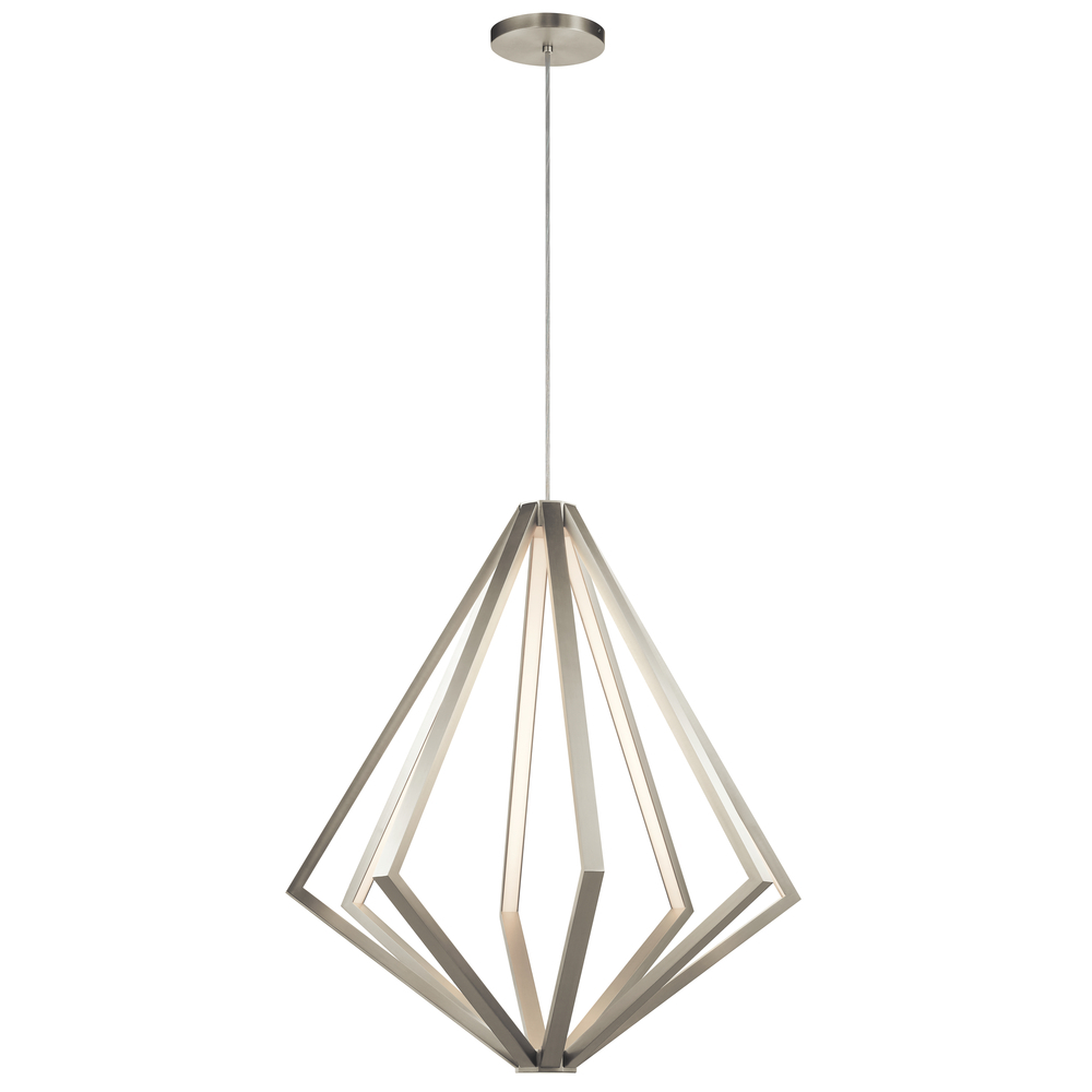 Everest 32&#34; LED Pendant Satin Nickel