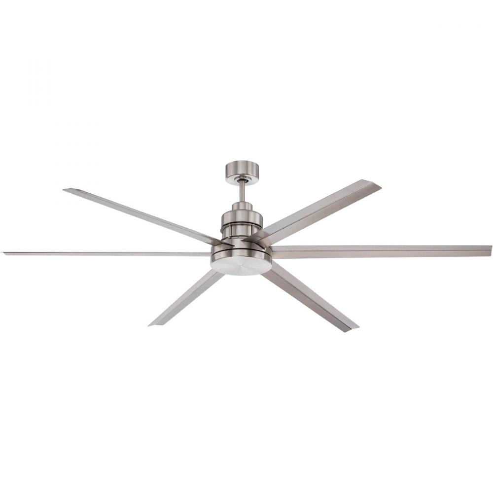 72&#34; Mondo in Brushed Polished Nickel w/ Brushed Polished Nickel Blades