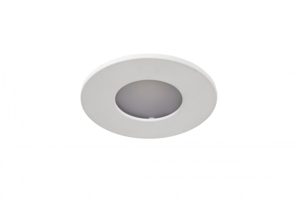 Low Profile 1 Light 4.63&#34; LED Flushmount in White