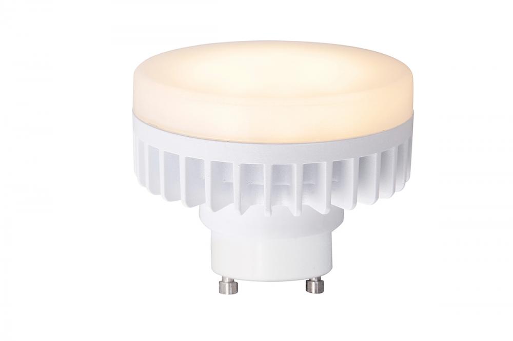 2.37&#34; M.O.L. Frost LED Puck, GU24, 11.5W, Dimmable, 2700K