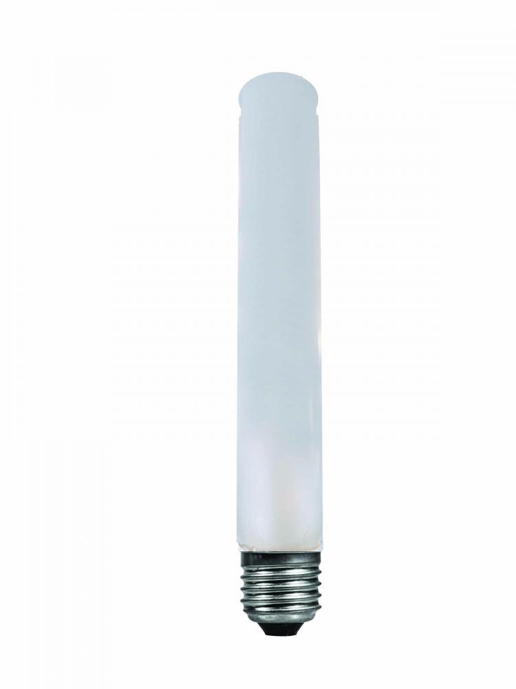 7.28&#34; M.O.L. Frost LED T9, E26, 4W, Dimmable, 3000K (Straight Filament)