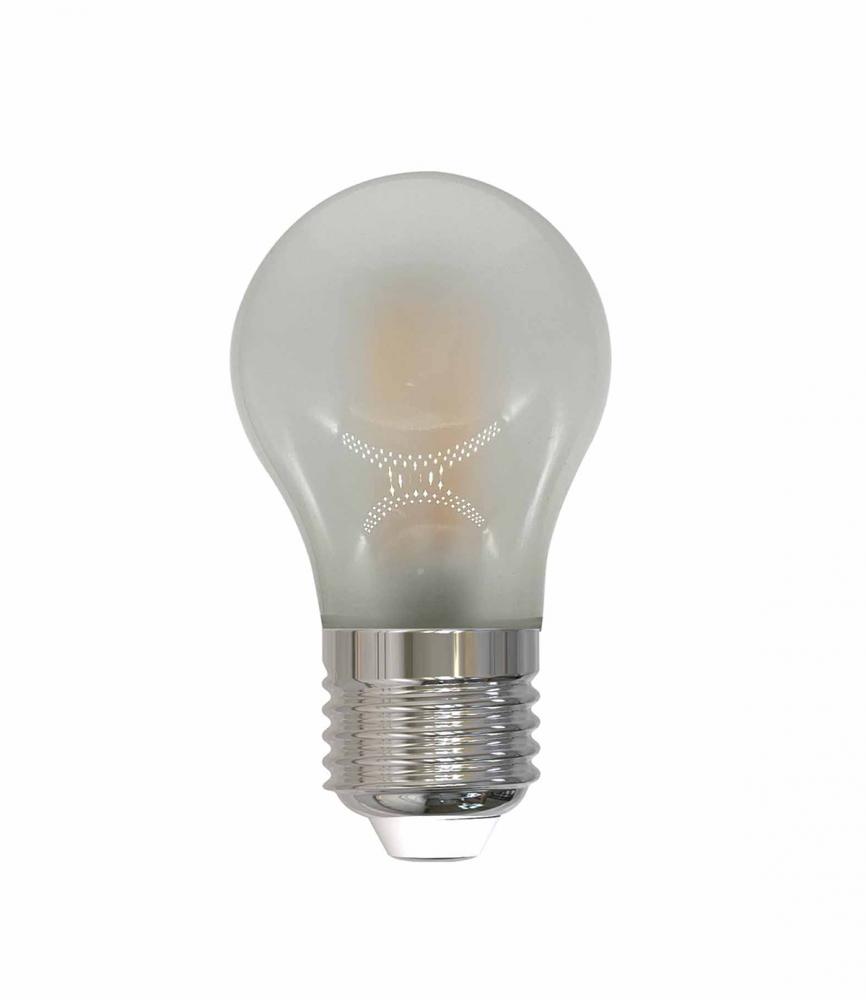 3.23&#34; M.O.L. Frost LED A15, E26, 4W, Dimmable, 3000K