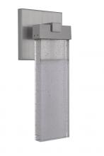 Craftmade Z1604-SA-LED - Aria 1 Light Small LED Outdoor Wall Lantern in Satin Aluminum