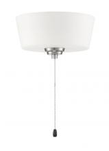 Craftmade LK2802-BNK-WG-LED - White Glass, 2 x 7.5w LED, Energy Star