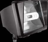 FLOODLIGHTS 3200 LUMENS FUTURE FLOOD 42W CFL QT LAMP 120V SWIVEL PHOTOCELL BRONZE