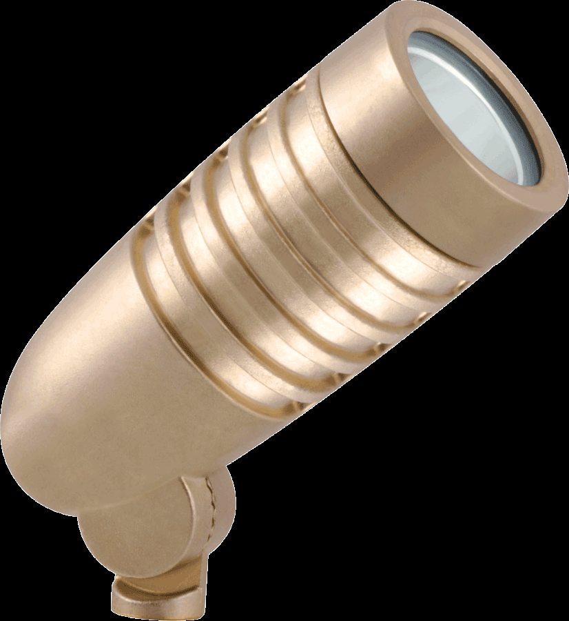 LANDSCAPE 299 LUMENS LFLOOD 5W COOL LED LANDSCAPE FLOOD BRASS