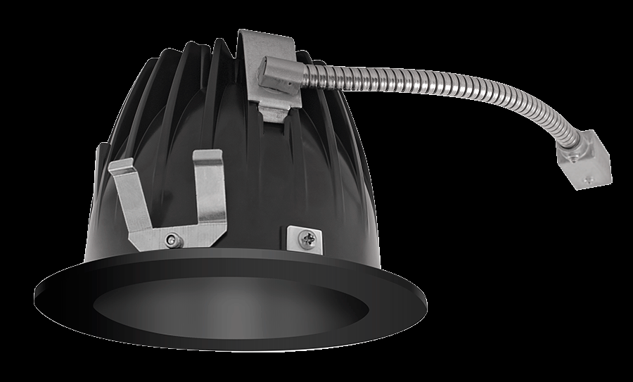 RECESSED DOWNLIGHTS 12 LUMENS NDLED4RD 4 INCH ROUND UNIVERSAL DIMMING 50 DEGREE BEAM SPREAD 2700K
