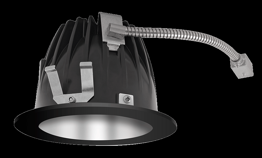 RECESSED DOWNLIGHTS 12 LUMENS NDLED4RD 4 INCH ROUND UNIVERSAL DIMMING 80 DEGREE BEAM SPREAD 3000K