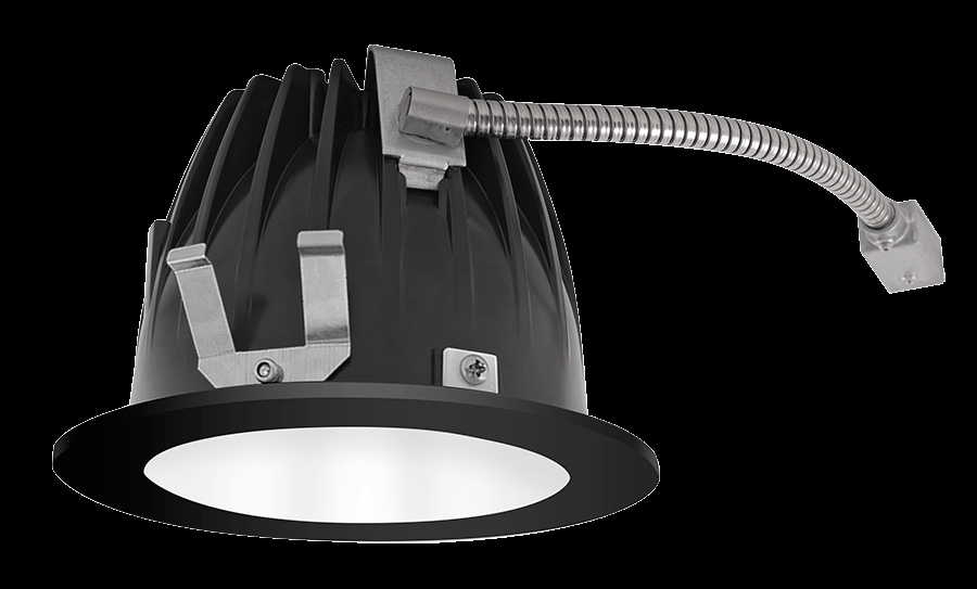 RECESSED DOWNLIGHTS 12 LUMENS NDLED4RD 4 INCH ROUND UNIVERSAL DIMMING 50 DEGREE BEAM SPREAD 3500K