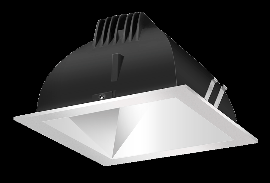 RECESSED DOWNLIGHTS 12 LUMENS NDLED4SD 4 INCH SQUARE UNIVERSAL DIMMING 50 DEGREE BEAM SPREAD 3000K