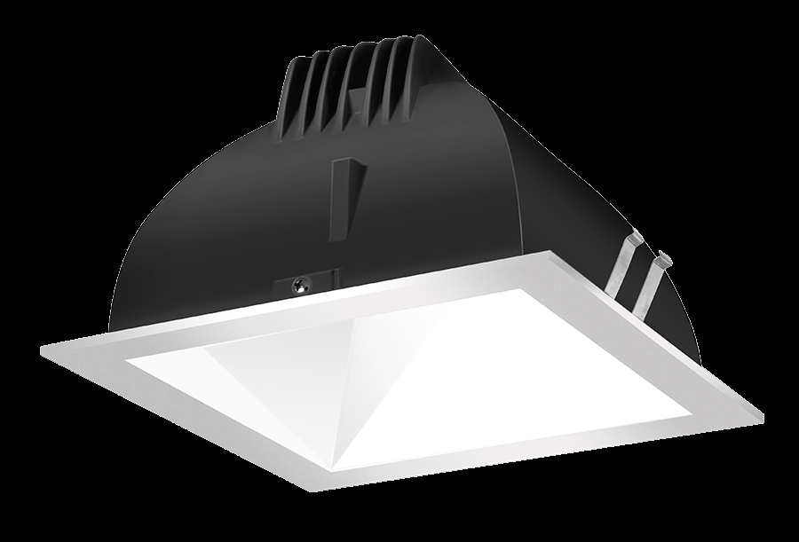 RECESSED DOWNLIGHTS 12 LUMENS NDLED4SD 4 INCH SQUARE UNIVERSAL DIMMING 50 DEGREE BEAM SPREAD 2700K