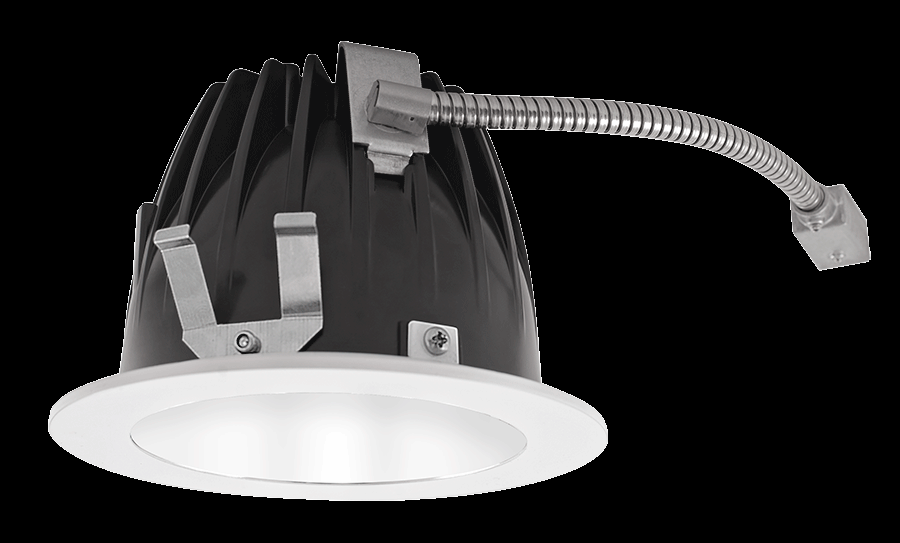 RECESSED DOWNLIGHTS 12 LUMENS NDLED4RD 4 INCH ROUND UNIVERSAL DIMMING 50 DEGREE BEAM SPREAD 3500K