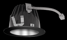 RAB Lighting NDLED6RD-50Y-S-B - RECESSED DOWNLIGHTS 20 LUMENS NDLED6RD 6 INCH ROUND UNIVERSAL DIMMING 50 DEGREE BEAM SPREAD 3000K