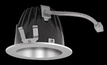 RAB Lighting NDLED4RD-50YHC-S-S - Recessed Downlights, 12 lumens, NDLED4RD, 4 inch round, Universal dimming, 50 degree beam spread,