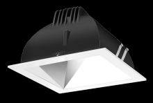 RAB Lighting NDLED6SD-80N-S-W - Recessed Downlights, 20 lumens, NDLED6SD, 6 inch square, universal dimming, 80 degree beam spread,