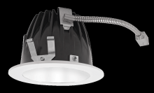 RAB Lighting NDLED6RD-50YY-W-W - RECESSED DOWNLIGHTS 20 LUMENS NDLED6RD 6 INCH ROUND UNIVERSAL DIMMING 50 DEGREE BEAM SPREAD 2700K