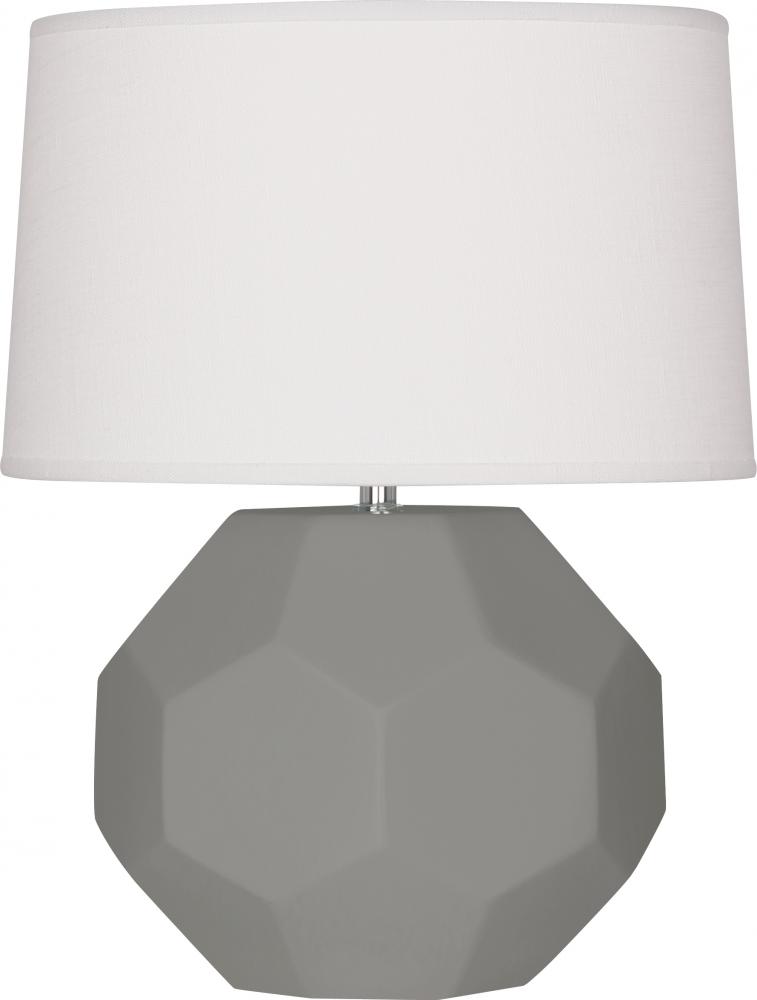 Matte Smoky Taupe Franklin Accent Lamp