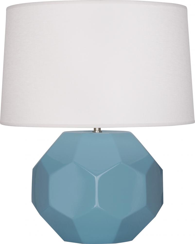 Steel Blue Franklin Table Lamp