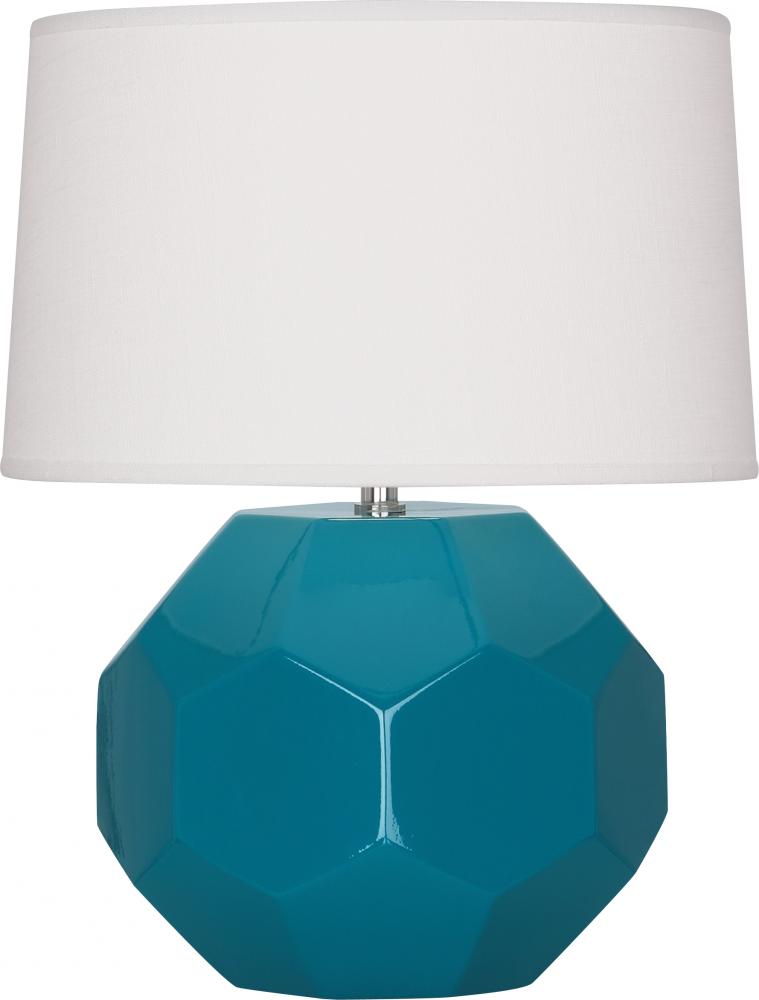 Peacock Franklin Table Lamp
