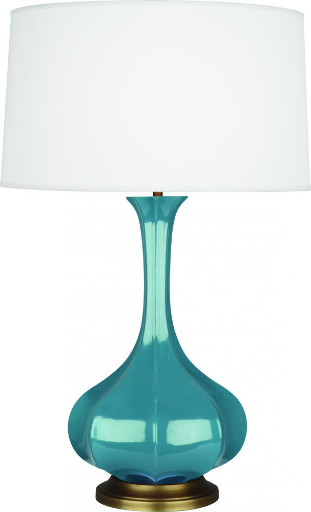 Steel Blue Pike Table Lamp