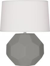 Robert Abbey MST02 - Matte Smoky Taupe Franklin Accent Lamp