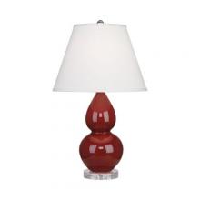 Robert Abbey A697X - Oxblood Small Double Gourd Accent Lamp