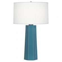 Robert Abbey OB960 - Steel Blue Mason Table Lamp