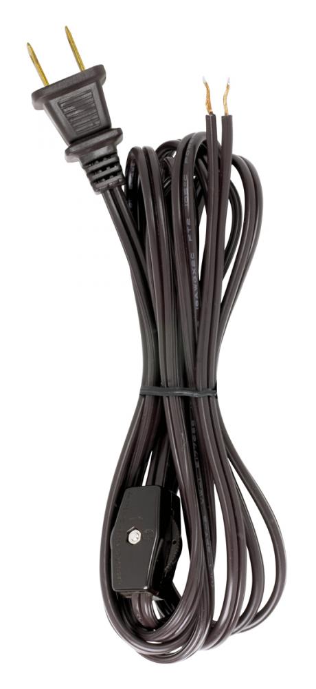 8 Ft. Cord Sets with Line Switches All Cord Sets - Molded Plug Tinned tips 3/4&#34; Strip with