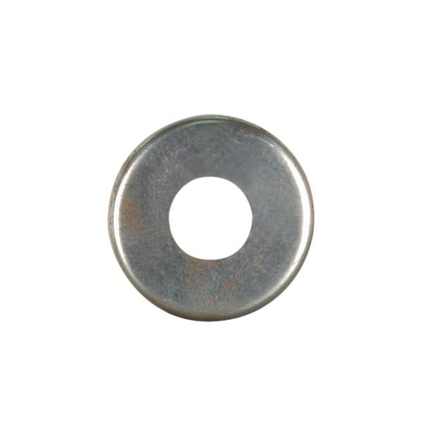 Steel Check Ring; Curled Edge; 1/8 IP Slip; Unfinished; 1/2&#34; Diameter