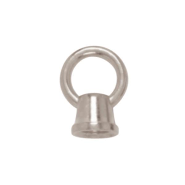 1&#34; Female Loops; 1/8 IP With Wireway; 10lbs Max; Brushed Nickel Finish
