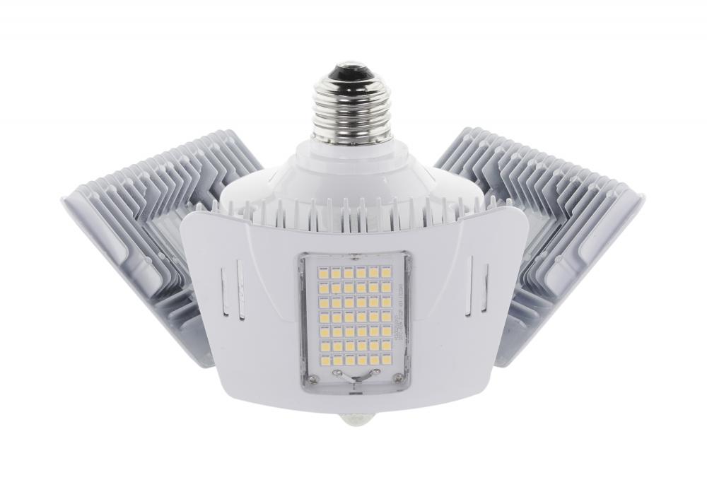 60 Watt LED Motion Sensor Utility Light 4000K; Medium base; Adjustable Beam Angle; 100-277 Volt