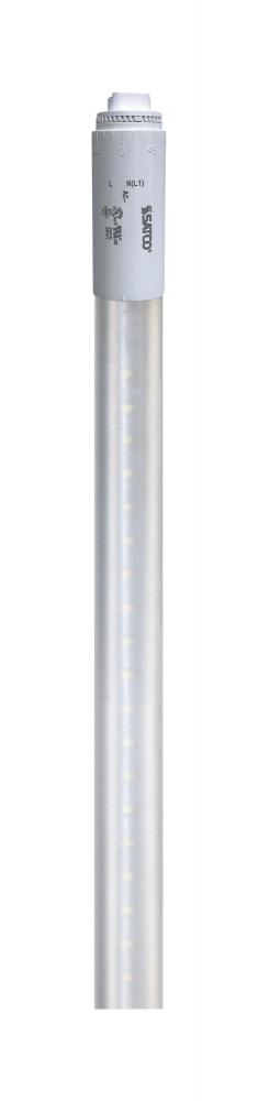 48 Watt T8 LED; 6500K; 6700 Lumens; 120-277 Volt; Double Side LED; Type B; Ballast Bypass; Single