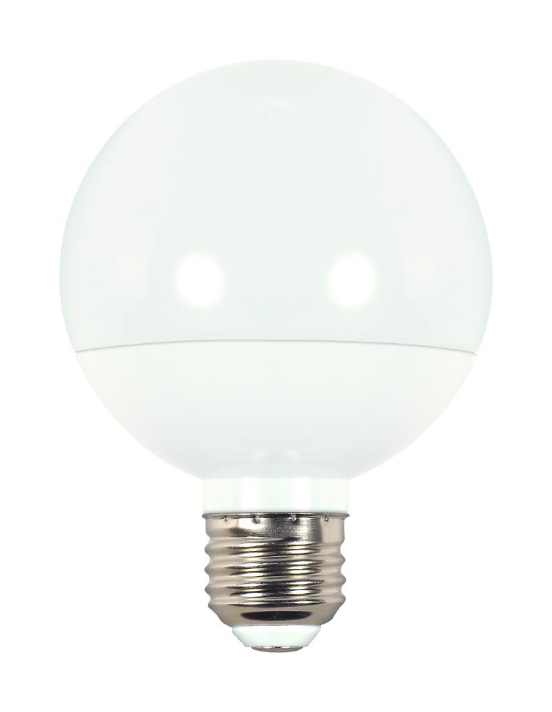 4 Watt; LED G25; 4000K; Medium base; 120 Volt