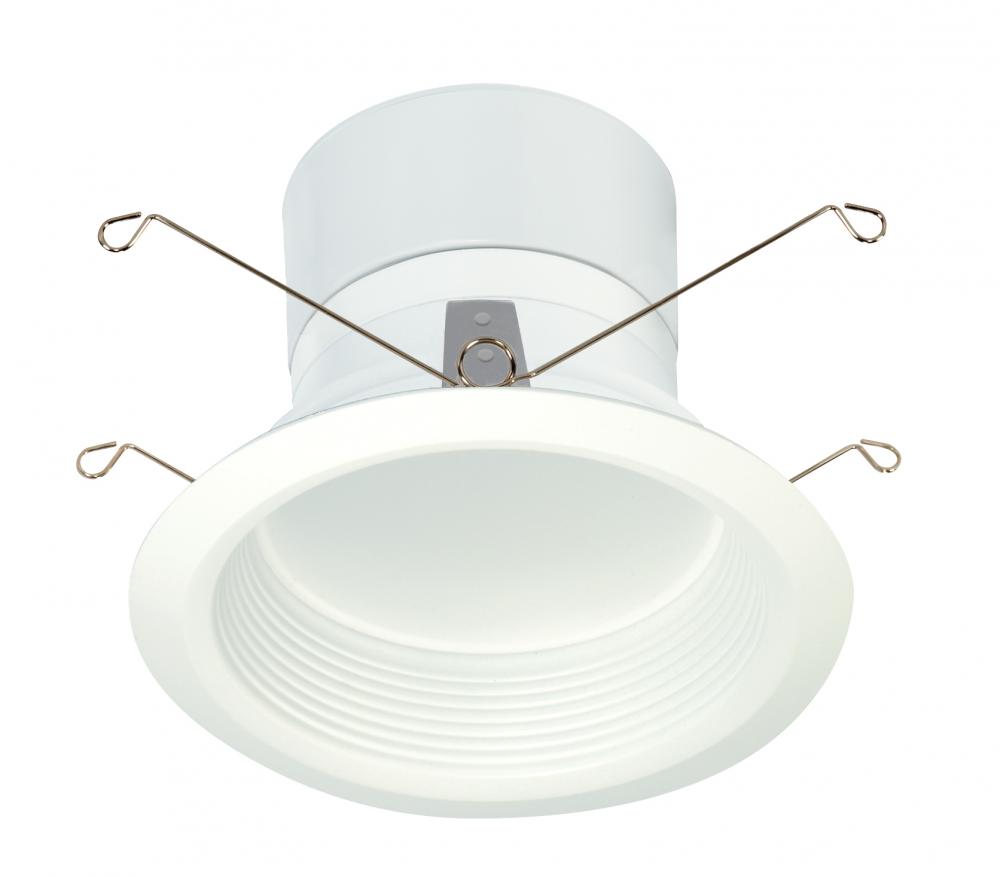 Discontinued - 11.6 watt LED Downlight Retrofit Kit; 5&#34; Baffled; 3000K; Medium base; 120 volts;