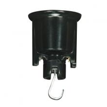 Satco Products Inc. 80/2080 - Medium Base Pressure Fit With Hook; Suited for 14GA Wire; Phenolic Screw Shell; 2" Socket;