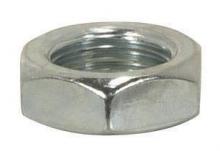 Satco Products Inc. 90/1035 - Steel Locknut; 1/8 IP; 9/16" Hexagon; 3/16" Thick; Zinc Plated Finish