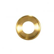 Satco Products Inc. 90/1610 - Turned Brass Check Ring; 1/4 IP Slip; Unfinished; 3/4" Diameter