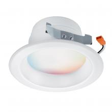 Satco Products Inc. S11285 - 8.7 Watt; 4 in. LED Recessed Downlight; RGB & Tunable White; Starfish IOT; 120 Volt; 700 Lumens; JA8