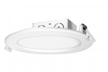 Satco Products Inc. S39059 - 11.6 watt LED Direct Wire Downlight; Edge-lit; 5-6 inch; 5000K; 120 volt; Dimmable