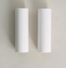 Satco Products Inc. S70/371 - 2 Plastic Candle Covers; White Plastic; 4" Height